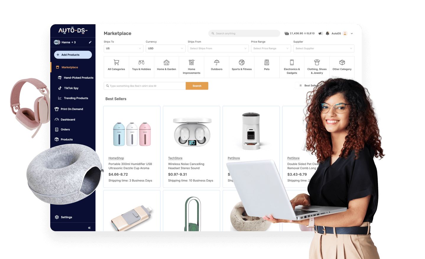 AutoDS marketplace